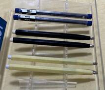 0155 未使用　学研　SAM ペンシル　繰り出し式鉛筆　4本　替え芯付き　レトロ_画像4