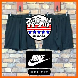 SP1-237★美品★吸湿速乾★グレー【NIKE ナイキ】DRI-FIT メッシュ ハーフパンツ【メンズ M】スポーツ ジム ランニング 筋トレ 古着