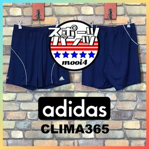 SP1-279★全季節対応★状態◎★ネイビー【adidas アディダス】CLIAMA365 ショートパンツ【メンズ L】スポーツ ジム ランニング 筋トレ