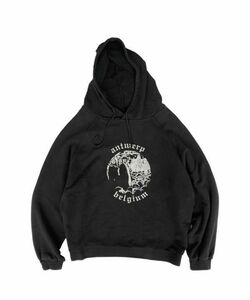 激レア 新品未使用 サイズ1 RAFSIMONS ARCHIVE REDUX OVERSIZE ANTWARP HOODED アントワープ ラフシモンズ