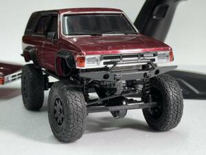 ミニッツ4×4 トヨタ 4ランナー(ハイラックスサーフ) メタリックレッド 32522MR 中古