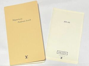 ルイヴィトン LOUIS VUITTON Repertoire Address book リフィール アドレス帳 アドレスブック 世界地図 ユーズド