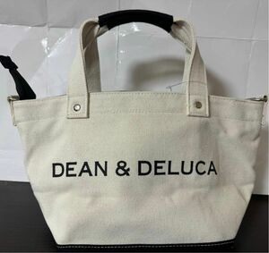 訳あり品　DEAN＆DELUCA ディーン＆デルーカ レディース 2way キャンバス トートバッグト ショルダーバッグ ブラック