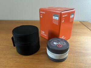 SONY コンバーターレンズ 1.4× SEL14TC【中古美品】使用回数1回