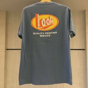 中古 L 20SS LQQK Studio DOMICILE Exclusive Tee Navy ルックスタジオ Tシャツ