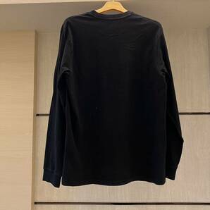 中古 M Supreme Small Box Logo L/S Tee Black シュプリーム スモール ボックスロゴ ロンT Tシャツ ブラックの画像2