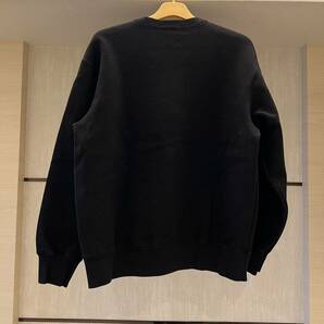 中古 M Supreme Small Box logo Crewneck Black シュプリーム スモールボックスロゴ クルーネック ブラックの画像2