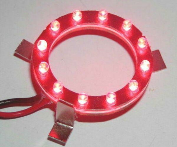 ファントム・ライト H4 LEDイカリング 「赤」1セット大特価！