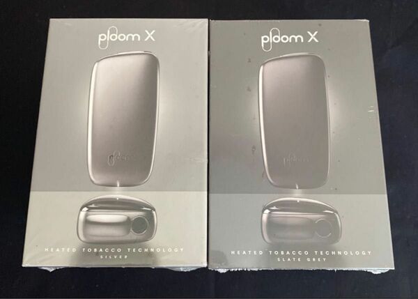 【新品2色】 PloomX（ プルームエックス） シルバー/ スレートグレイ 加熱式タバコ 