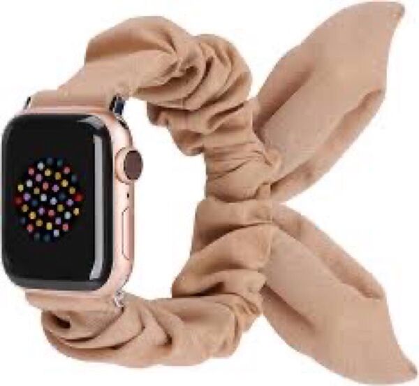 コンパチブル Apple watch バンド シュシュ アップルウォッチ