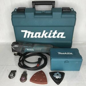 中古品 ｍａｋｉｔａ マキタ マルチツール ＴＭ３０１０ＣＴ ＡＣ １００Ｖ サンディングパッド・剥がしブレード付 汚れ有 電動/233