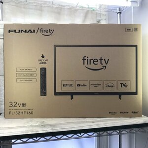 未使用 ＦＵＮＡＩ ３２Ｖ型 液晶テレビ ２０２３年製 フナイ ＦＬ－３２ＨＦ１６０ 地上 ＢＳ １１０度ＣＳ 電化製品/232