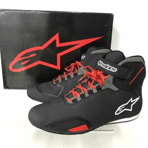 ａｌｐｉｎｅｓｔａｒｓ アルパインスターズ バイク ＳＥＫＴＯＲ ＳＨＯＥ ＵＳ８ ブラック レッド ツーリング 靴/266