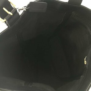 中古 ＣＯＡＣＨ トート バッグ ブラック レディース 鞄 ４０８２ オールドコーチ ハンド レザー 無地 ヴィンテージ 鞄/218の画像3