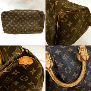 ＬＯＵＩＳ ＶＵＩＴＴＯＮ ハンドバッグ キャンバス レザー ルイヴィトン スピーディ ３５ モノグラム ボストンバッグ 鞄/269の画像5