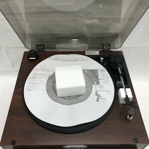 中古 とうしょう 木目調 ＷＣＤダビング マルチプレーヤー ＴＳ６１６０ ２０１６年製 レコード ＣＤ テープ ラジオ 電化製品/248の画像2
