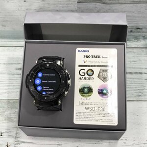 ＣＡＳＩＯ ＷＳＤ－Ｆ３０ ＰＲＯ ＴＲＥＫ Ｓｍａｒｔ カシオ プロトレック スマートウォッチ クオーツ 黒 ＳＳ 時計/208