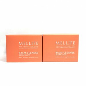 未開封 未使用 ＭＥＬＬＩＦＥ メリフ コスメ 基礎化粧品 バームクレンズ ダークマリア クレンジング ９０ｇ ２個 雑貨/218