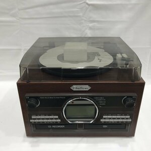 中古 とうしょう 木目調 ＷＣＤダビング マルチプレーヤー ＴＳ６１６０ ２０１６年製 レコード ＣＤ テープ ラジオ 電化製品/248