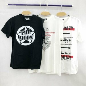 ＴＨＥ ＭＯＤＳ ３０ｔｈ ３５ｔｈ ＡＮＮＩＶＥＲＳＡＲＹ Ｔシャツ 黒 Ｍ 白 Ｌ モッズ ３０周年 ３５周年 セット 洋品紳士服/219