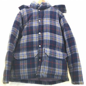 中古 ＴＨＥ ＮＯＲＴＨ ＦＡＣＥ ノースフェイス ハリスツイード ダウンジャケット Ｌサイズ ＮＤ２５５１Ｎ 洋品紳士服/225