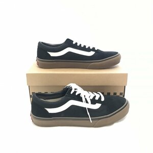 美品 ＶＡＮＳ バンズ ヴァンズ スニーカー ２６．５ ＯＬＤ ＳＫＯＯＬ ＤＸ オースク ブラック ストリート 靴/218