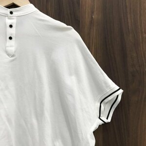 ＴＨＥ ＲＥＲＡＣＳ ザ・リラクス ホワイト コットン ３８ 半袖ブラウス ポロシャツ ２０ＳＳ－ＲＥＣＳ－２５３Ｌ－Ｊ 洋品婦/208