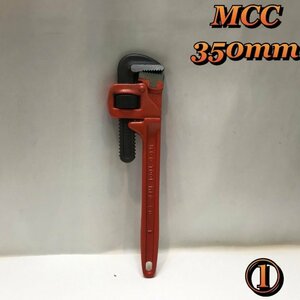 未使用品 ＭＣＣ パイレン ハンドツール 手工具 締め具 パイプレンチ ３５０ｍｍ ３５ｃｍ 配管工事 ３０６４Ｎ 電動工具/252