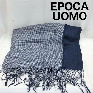 ＥＰＯＣＡ ＵＯＭＯ エポカ ウォモ 大判 ストール 絹 カシミヤ ブルー系 洋品その他/246