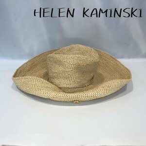 ＨＥＬＥＮ ＫＡＭＩＮＳＫＩ ストローハット 麦わら帽子 ヘレンカミンスキー ラフィア レディース ベージュ 洋品その他/252