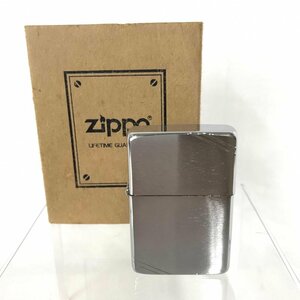 １９８６年製 ＺＩＰＰＯ ジッポ ＰＡＴ：２０３２６９５ 箱付き ＭＡＤＥ ＮＩ ＵＳＡ 真鍮製 ダイアゴナルライン 雑貨/266