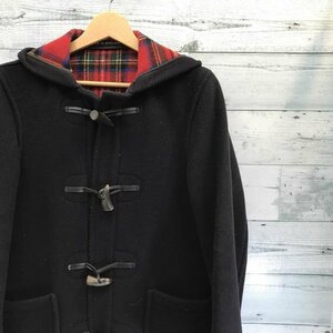 ＬＯＮＤＯＮ ＴＲＡＤＩＴＩＯＮ ロンドントラディション ダッフル コート ３６ Ｓサイズ アウター ネイビー 英国製 洋品紳士服/208