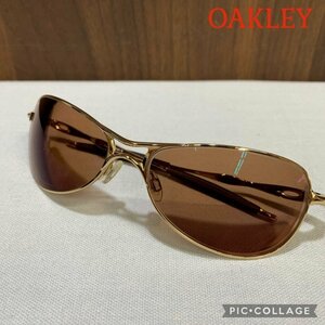 ＯＡＫＬＥＹ サングラス アイウェア ファッション 中古 オークリー Ｃｒｏｓｓｈａｉｒ ｗｉｒｅ ブラウン メガネ アクセサリー/247