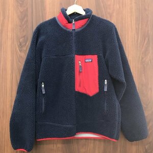 ｐａｔａｇｏｎｉａ クラシックレトロエックス Ｍ ネイビー パタゴニア ２３０５６ＦＡ１７ フリースジャケット 紺 赤 洋品紳士/255