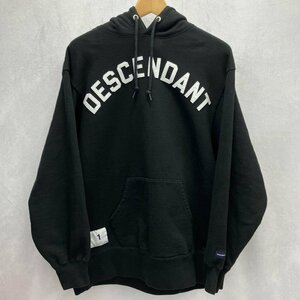 ＤＥＳＣＥＮＤＡＮＴ フーディー スウェット パーカー ディセンダント １ ブラック コットン 日本製 メンズ 洋品紳士服/241