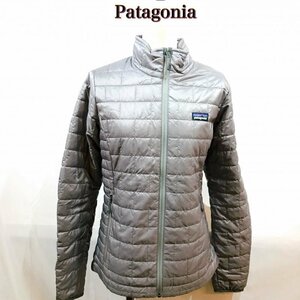 未使用 ｐａｔａｇｏｎｉａ 収納袋付き ジャンパー パタゴニア ＮＡＮＯ ＰＵＦＦ グレー サイズＳ 洋品婦人服/269