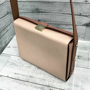 ＦＵＲＬＡ Ｅｌｅｃｔｒａ Ｃｒｏｓｓｂｏｄｙ フルラ クロスボディ ショルダー バッグ バイカラー ピンク レザー 鞄/208