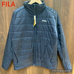 ＦＩＬＡ ナイロン アウター ネイビー Ｌサイズ タグ付き フィラ メンズ ナイロンジャケット 古着 ファッション 中古 洋品紳士服/247