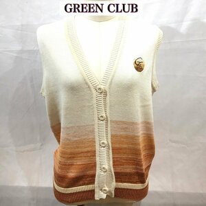 ＧＲＥＥＮ ＣＬＵＢＳ トムとジェリー 刺繍 日本製 白 グリーンクラブ ベスト サイズ１ グラデーション オレンジ 洋品婦人服/269