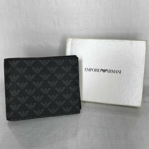 ＥＭＰＯＲＩＯ ＡＲＭＡＮＩエンポリオアルマーニ 小銭入れ付き二つ折り財布 イーグルモノグラム 鞄/233