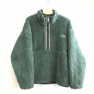 美品 ＴＨＥ ＮＯＲＴＨ ＦＡＣＥ ノースフェイス グリーン Ｍサイズ スウィートウォータープルオーバーバイオ ボア 洋品紳士服/218