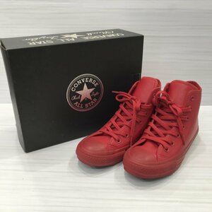 ＣＯＮＶＥＲＳＥ ＡＬＬ ＳＴＡＲ ハイカット ２３．０ｃｍ コンバース レディース １００周年限定 レザー オールスター 靴/248