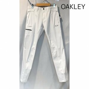 未使用 タグつき ＯＡＫＬＥＹ オークリー メンズ ゴルフ タイト ３Ｄテーパード パンツ ホワイト ｗ３２ ８２ｃｍ 洋品紳士服/252