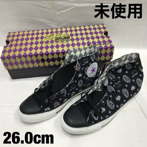 未使用 ＣＯＮＶＥＲＳＥ コンバース ジョジョの奇妙な冒険 石仮面モデル ＡＬＬ ＳＴＡＲ ＨＩ オールスター ２６．０ 靴/248