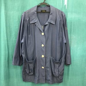 Ｌｅｉｌｉａｎ レリアン ロングシャツ ジャケット ブルー系 レディース サイズ１１ 状態考慮 洋品婦人服/219