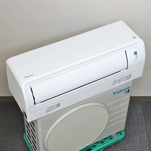 DAIKIN【AN22YFNS-W】ダイキン ストリーマ空気清浄 水内部クリーン フィルター自動掃除 無線LAN内蔵 エアコン おもに6畳用 2021年製 中古品の画像3