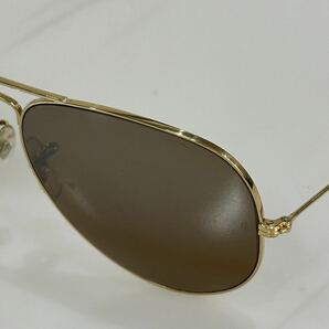 B&L Ray-Ban メタル2 62㎜ B-15TGM ミラー ブラウン ビンテージ ボシュロム ティアドロップ USA 廃盤品 レイバンの画像2