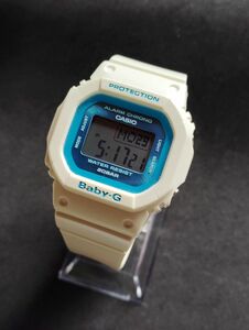 CASIO Baby-G BGD-501FS-7ホワイト×ブルー 稼働品