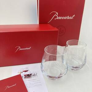 435 バカラ Baccarat ロックグラス ワイングラス シャトーバカラ 食器 箱付 2つセット