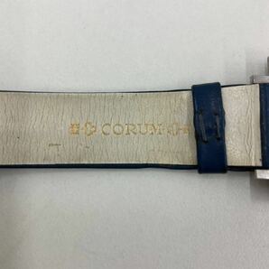 3207 コルム CORUM スクエア レトロ 薄型ケース 手巻き 腕時計 昭和レトロ 稼動品の画像6